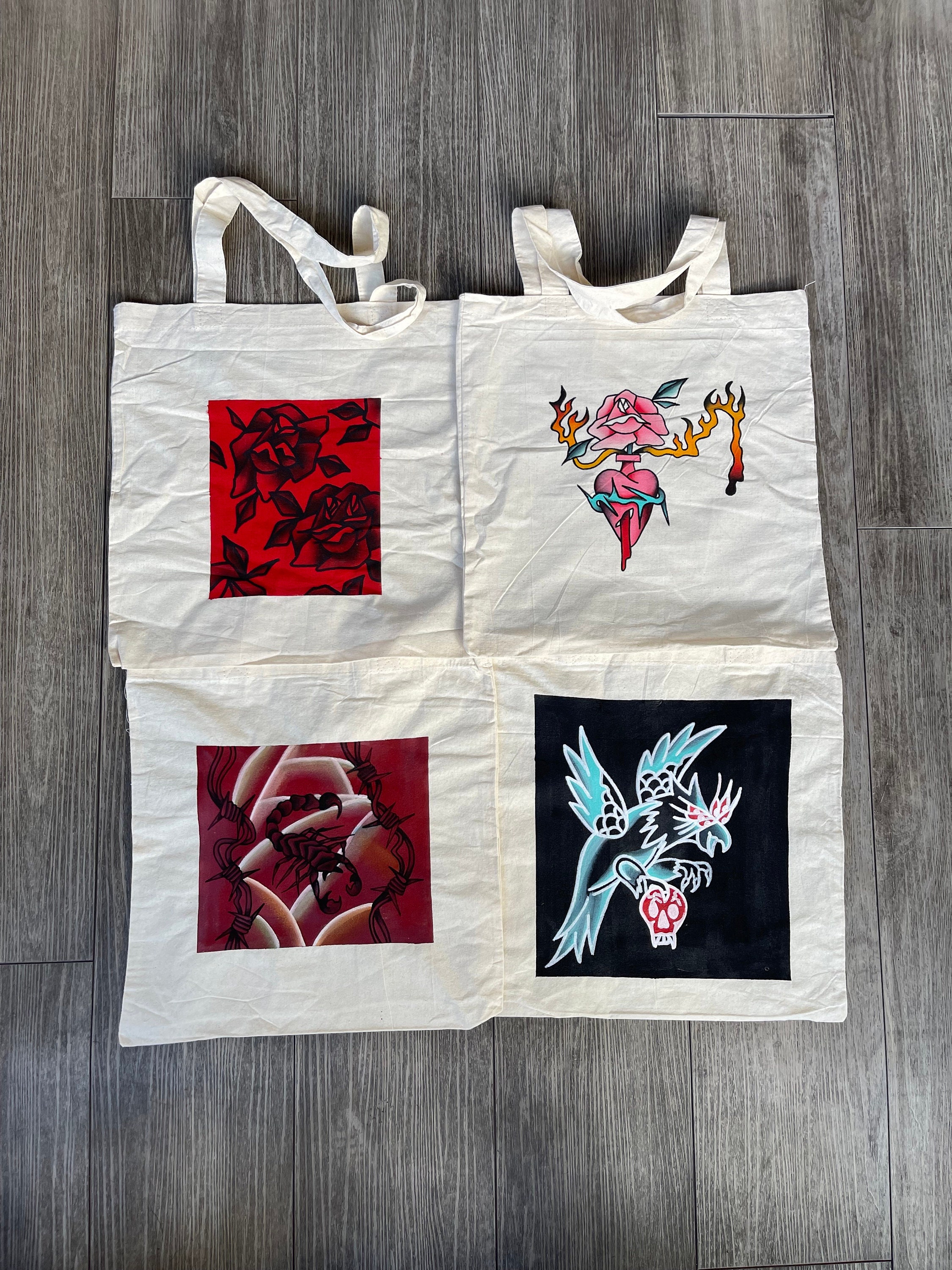 Hand-Painted Tote Bags – STUDIO JOYEETA