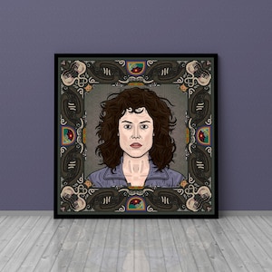 Ellen Ripley - Alien - Portrait Illustration