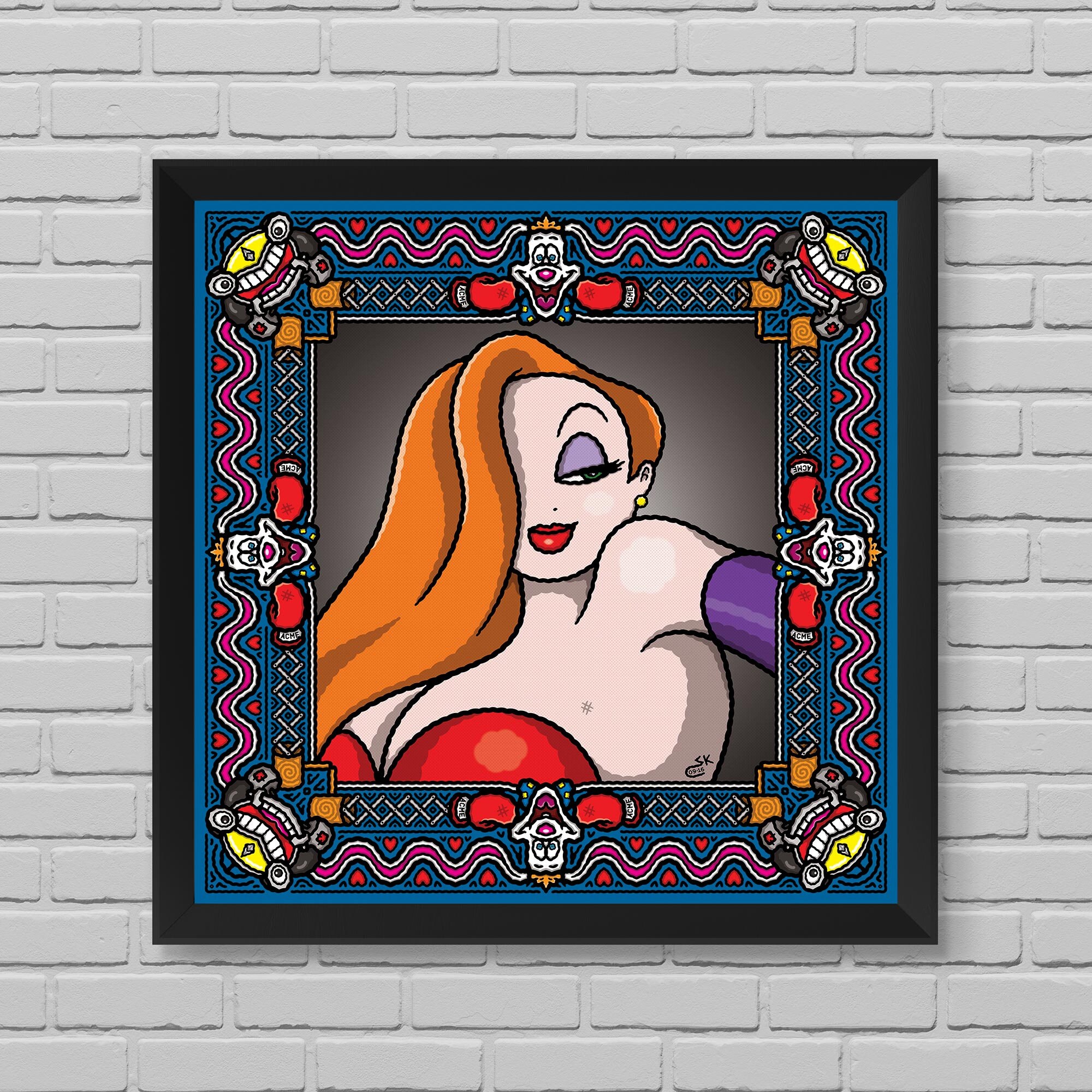 Jessica Rabbit Painting Jessica Rabbit Who Framed Roger Rabbit Hand-drawn/digital - Etsy Canada
