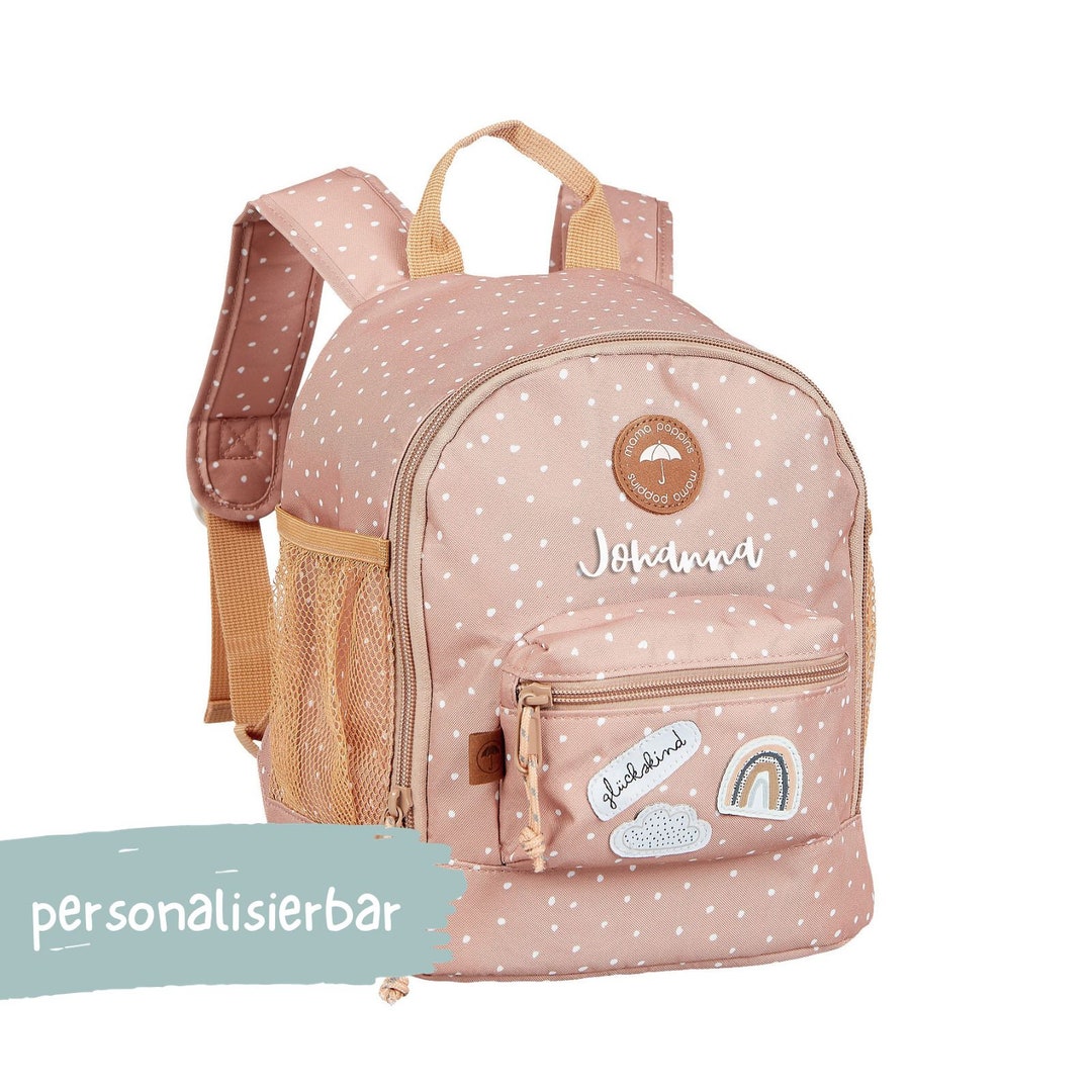 Personalisiert Kindergartenrucksack Mit Namen – Für Mädchen & Jungen, Lässig, Mit Viel Stauraum, Schulstart-Geschenk