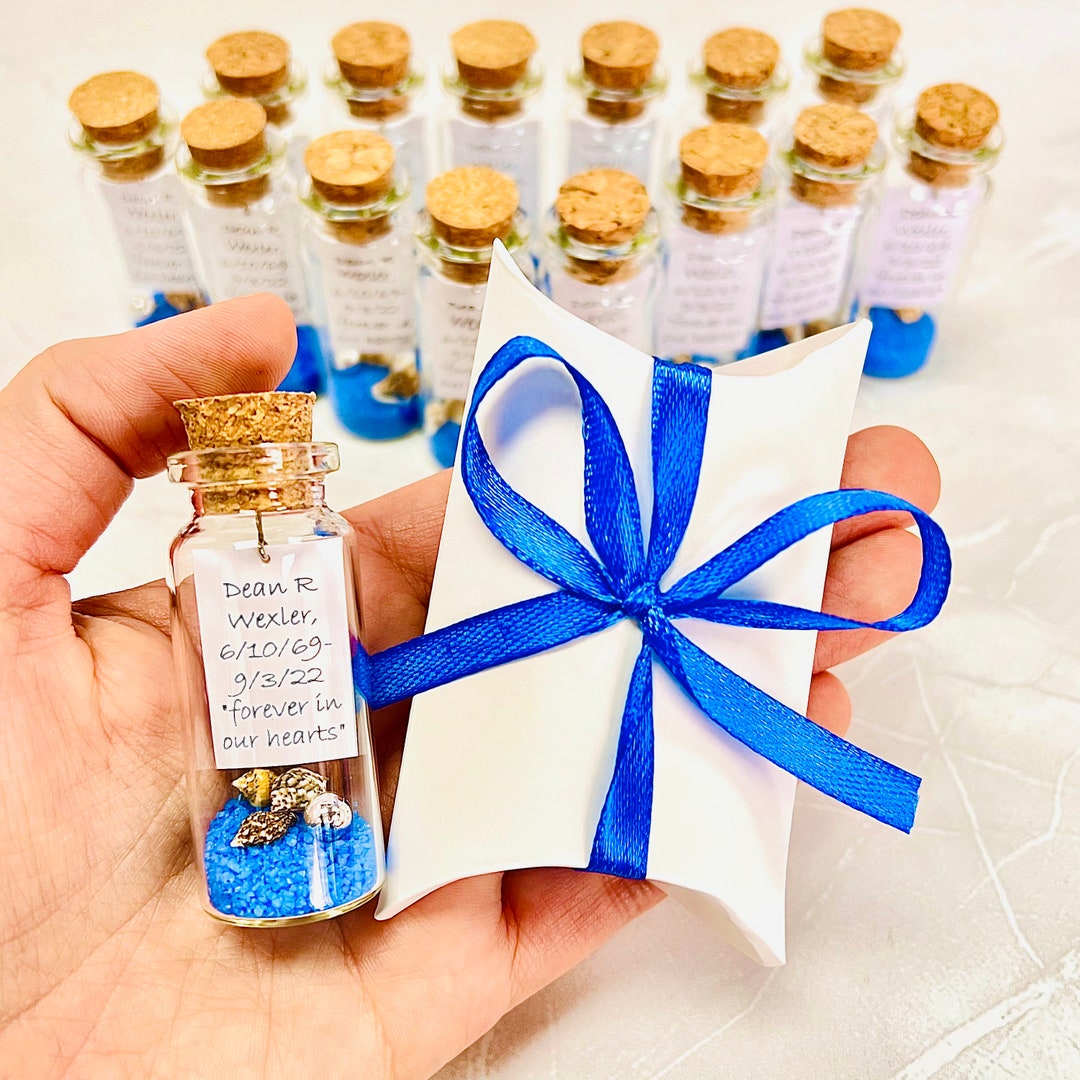 Celebration of Life Set, Funeral Gifts for Guests, Me Not Favors in Bulk, Memorial