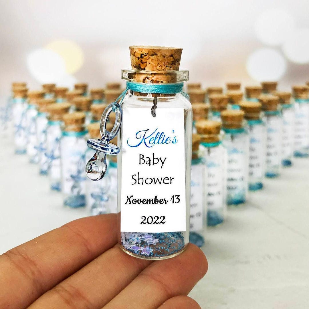 Personalized Favors Set for Baby Shower Party - Custom Gifts for Guest ...