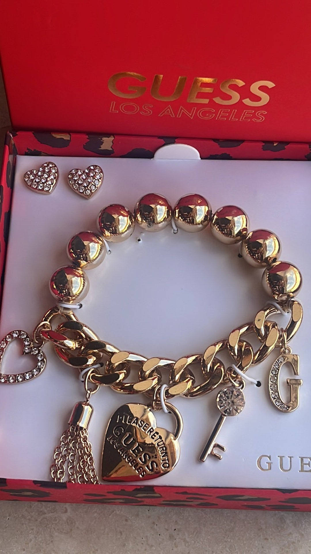 Juicy Couture Gold Heart Charm Bracelet  Juicy couture bracelet, Juicy  couture charms bracelet, Juicy couture jewelry bracelets
