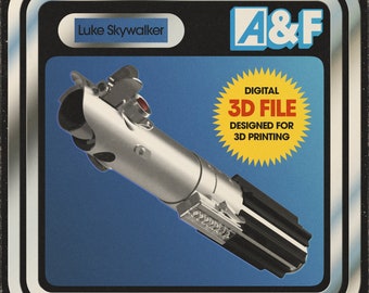 Luke Skywalker lichtzwaard STL (A New Hope)