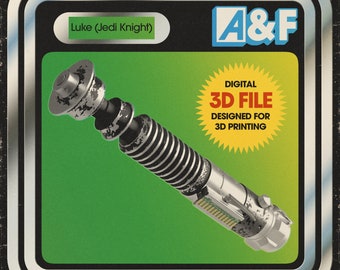Luke Skywalker Lightsaber STL (Return of the Jedi, "V2")