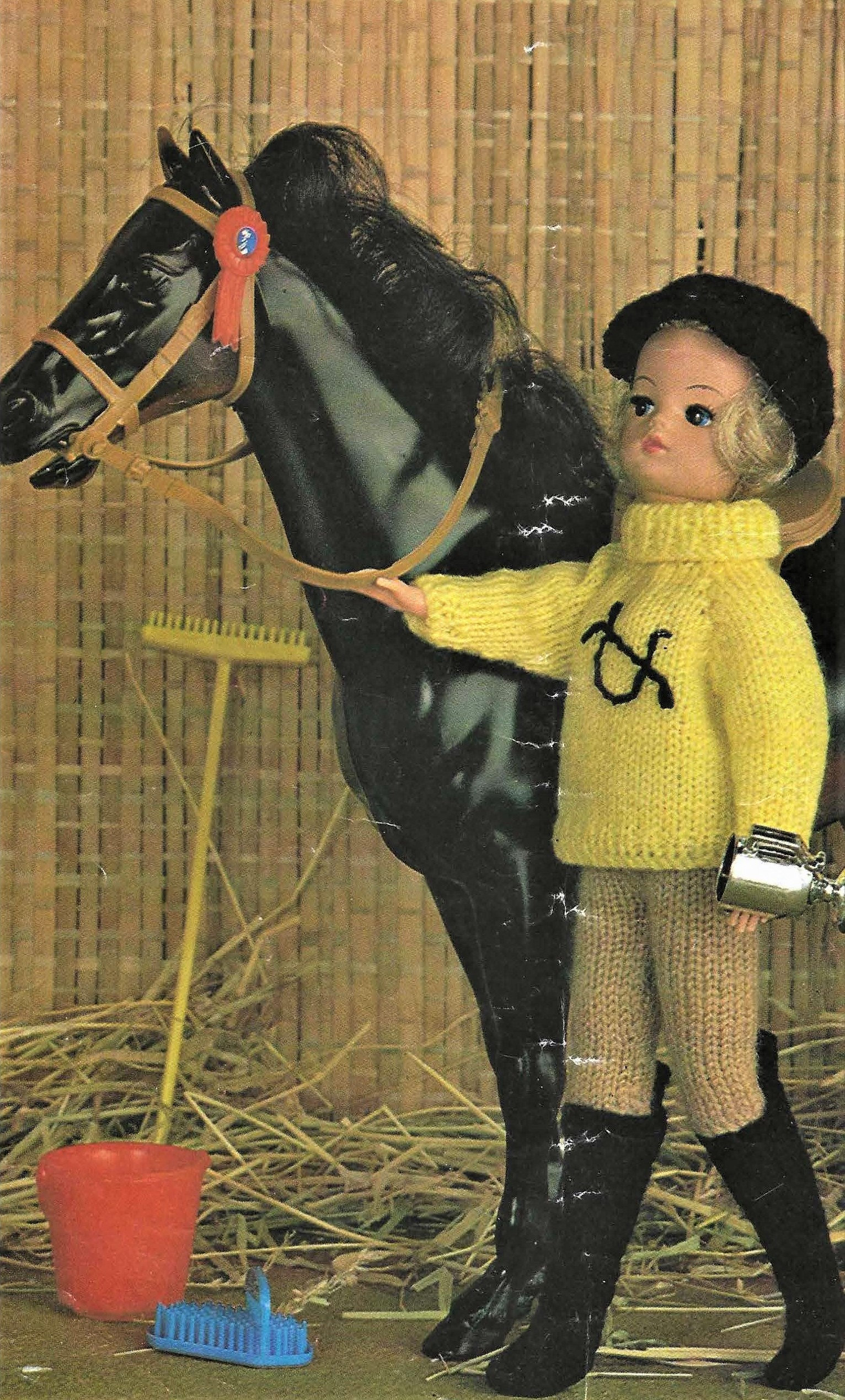 Poupée Sindy Pedigree Vintage Des Années 80 Avec Son Cheval Et Boîte