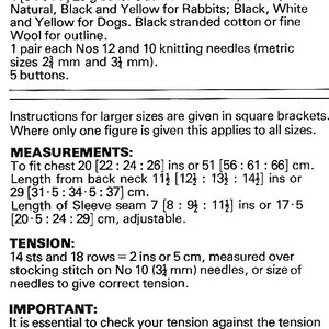 Girls Bunny Rabbit Scottie Dog Intarsia Motif Raglan Cardigan PDF ...