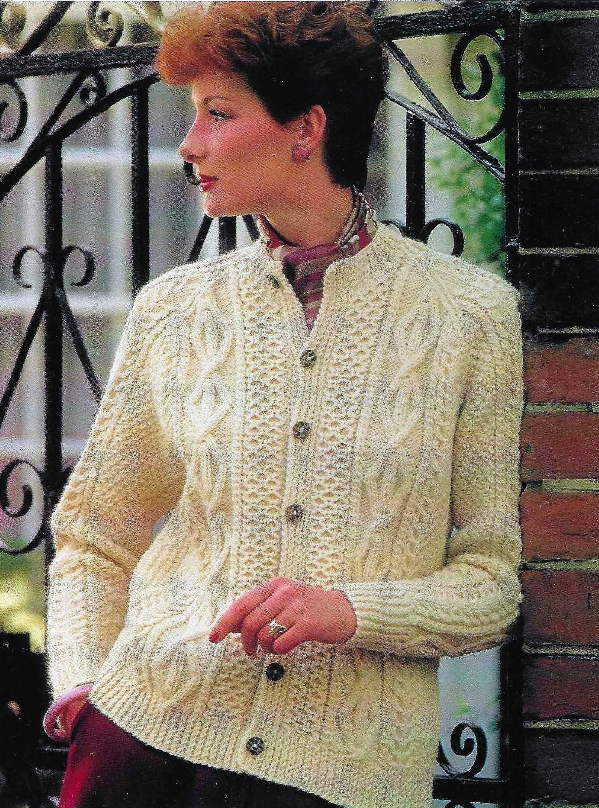 Jacke Stricken Trachtenweste Damen Stricken Anleitung Kostenlos