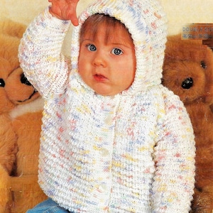 Boys Hooded Cardigan Etsy