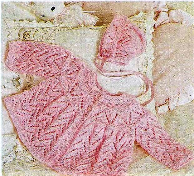 Baby Zig Zag Bonnet