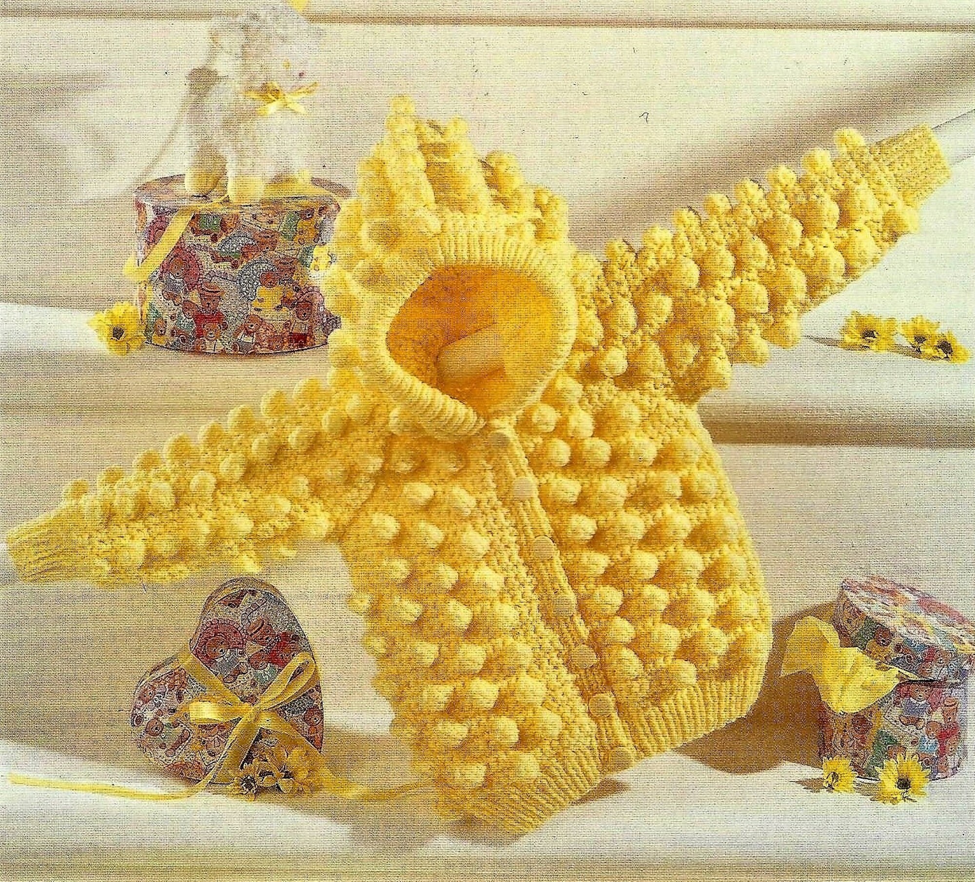 Baby Girls Hooded Popcorn Bobble Jacket Cardigan PDF Crochet