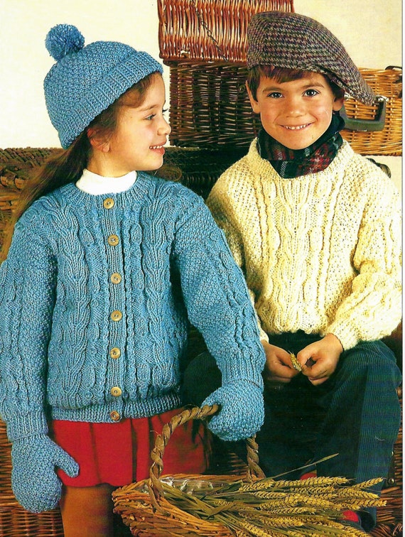 boys cable cardigan