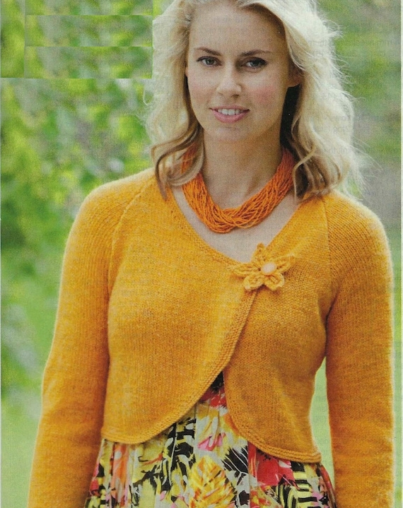 Ladies Cross Over Bolero Short Cardigan Womens Raglan Jacket PDF