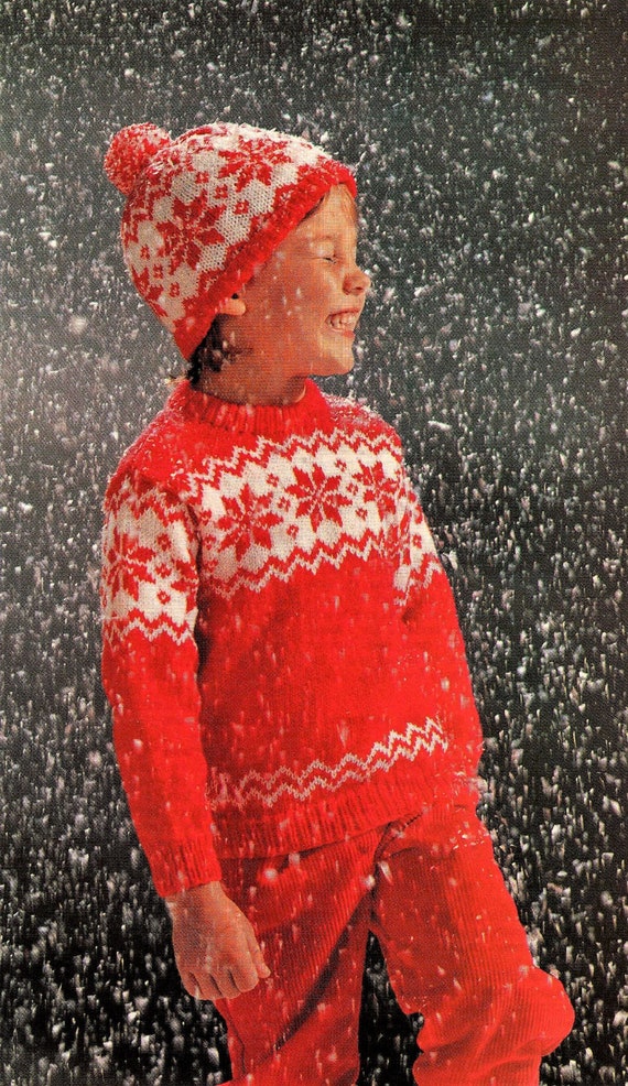 Girls snowflake sweater online