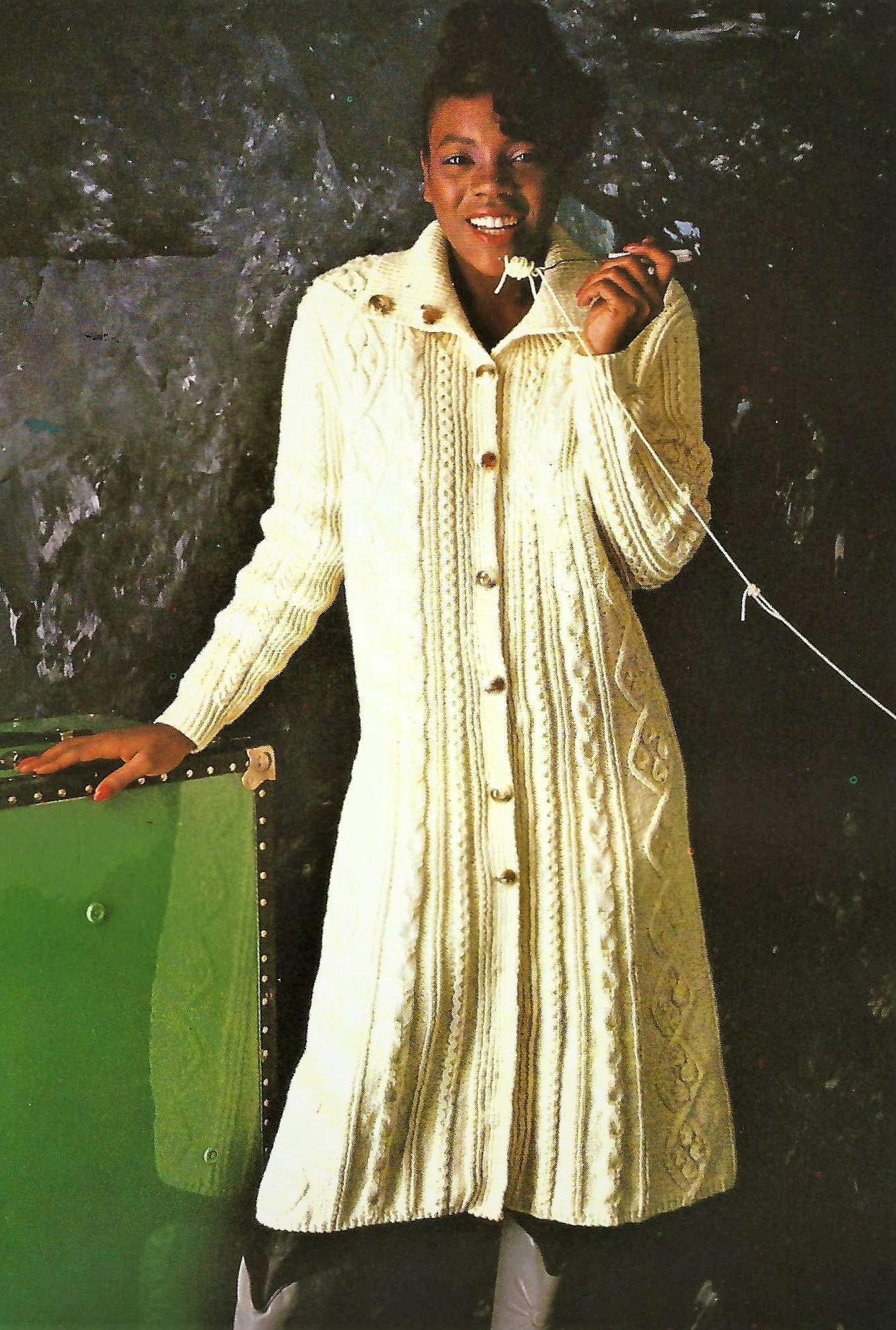 ジャケット・アウター 80s Vintage Double Super Long Coat. DOUBLE FACE Vintage 80s Trench Coat / Vintage Wool Women's
