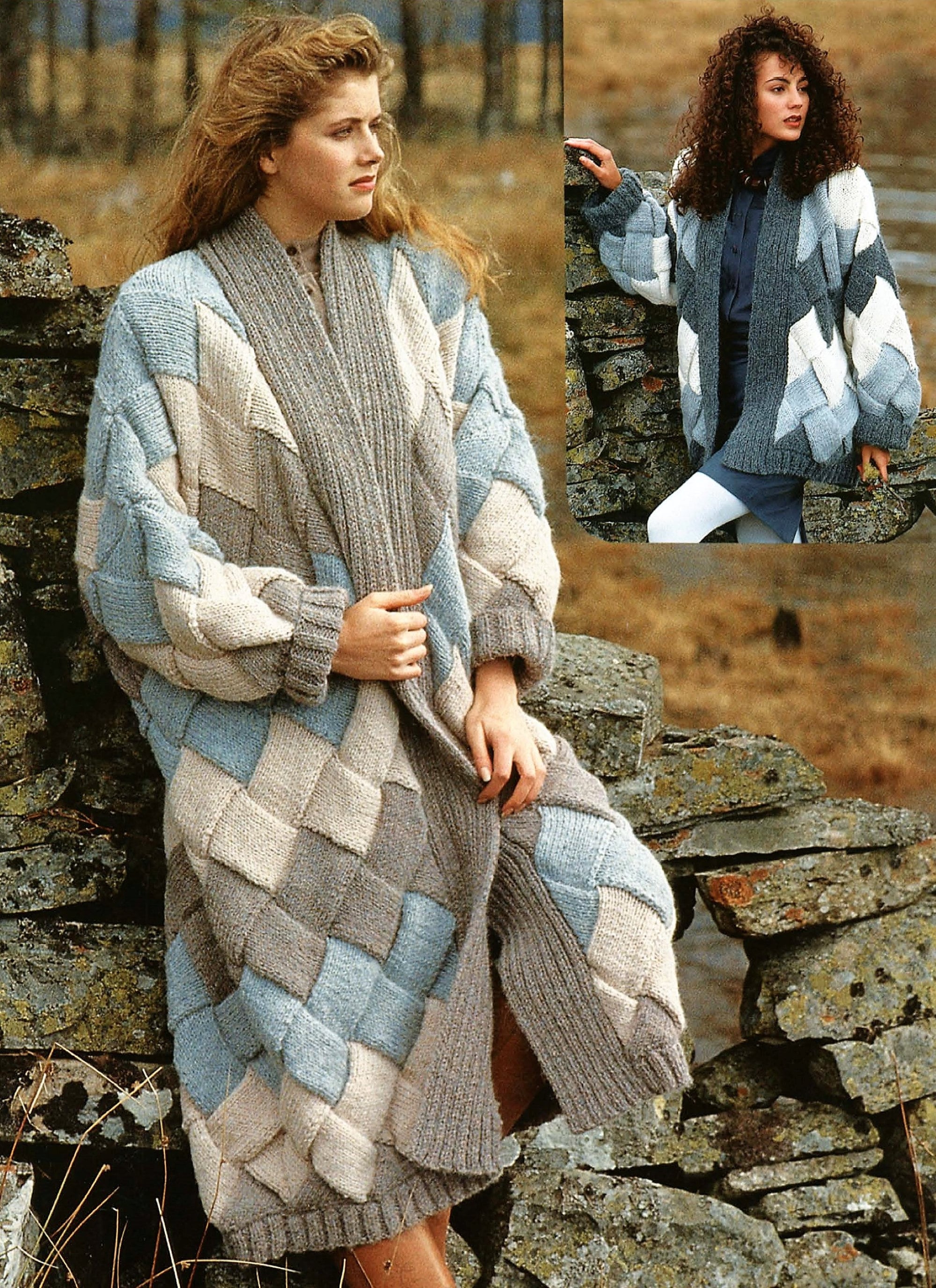 Entrelac cardigan España