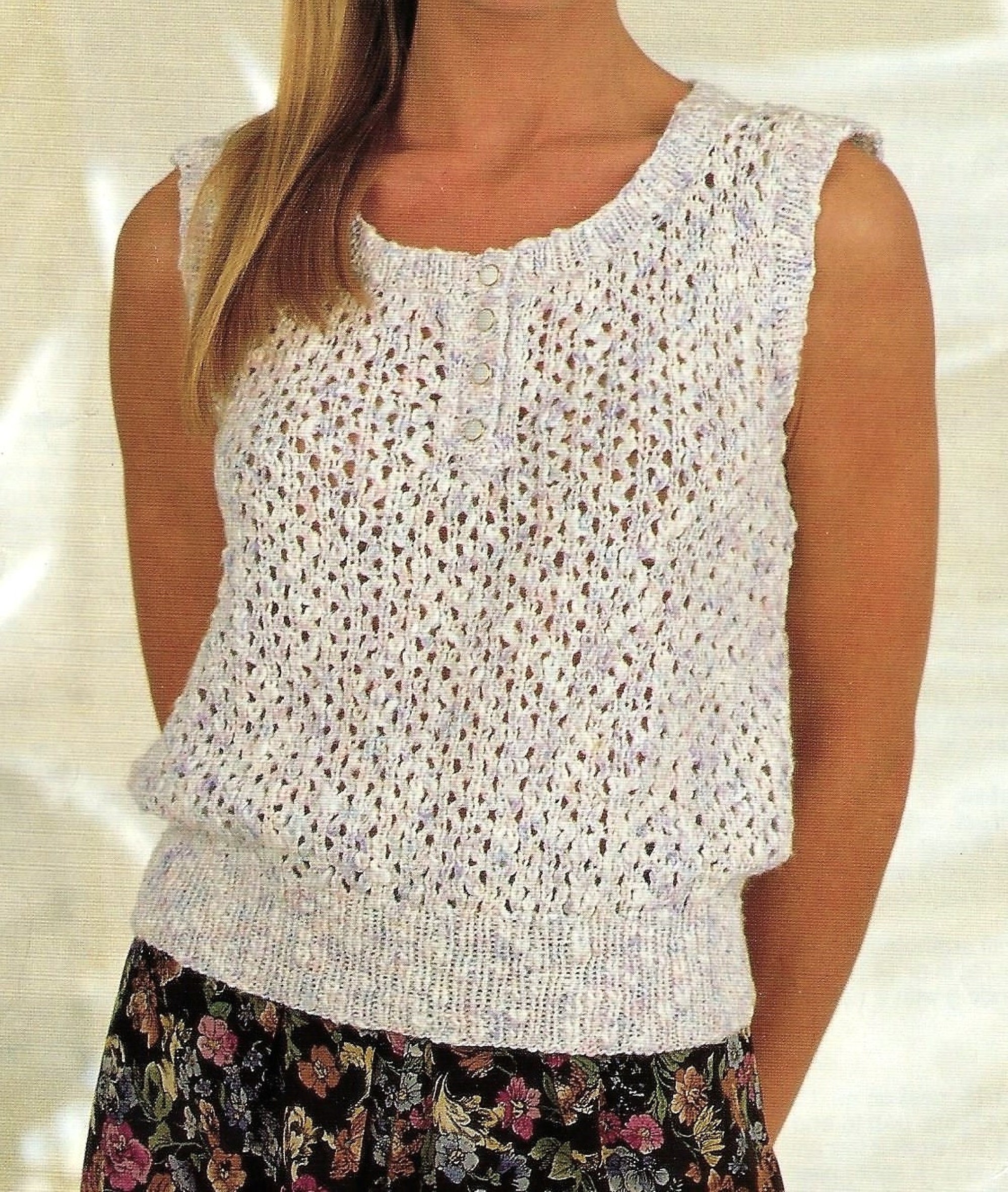 melt the lady knit vest tops ニット ベスト トップ Melt The Lady knit vest tops - メルカリ