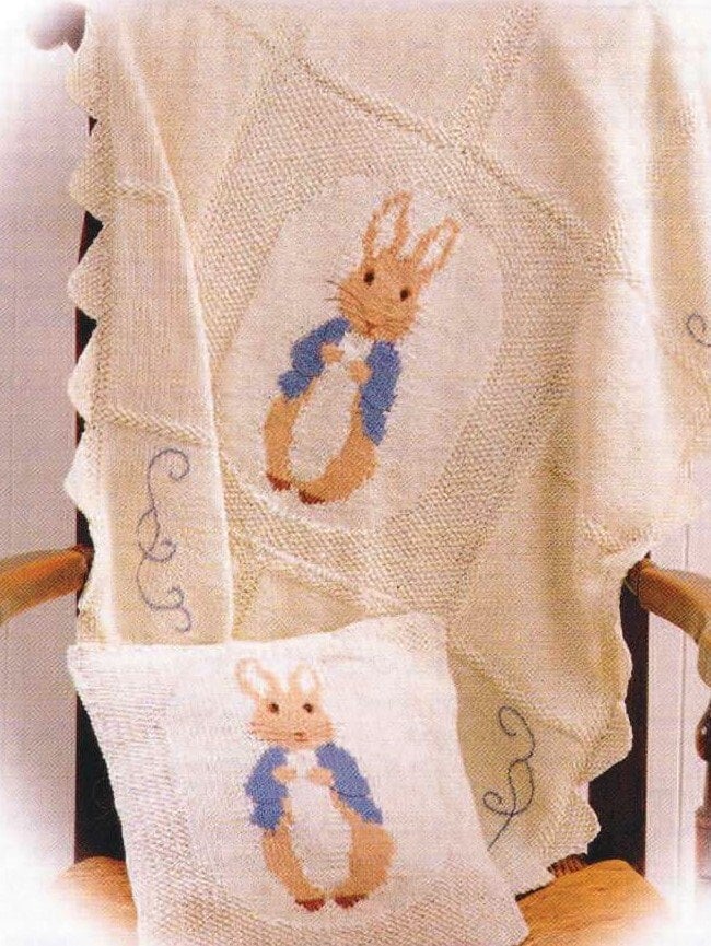 Peter rabbit crochet blanket pattern hotsell