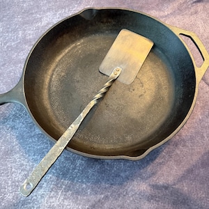 Hand Forged Carbon Steel Spatula