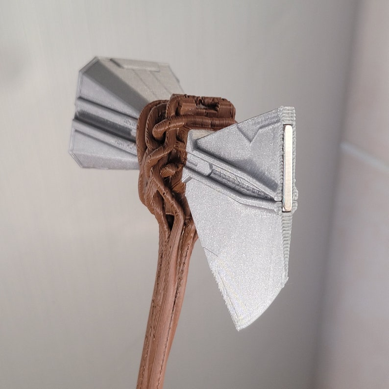 Magnetic Stormbreaker Axe Thor - Mjolnir Marvel Fridge Magnet Gift Avengers Love and Thunder Endgame Infinity War Ragnarok Thor's Cosplay image 5