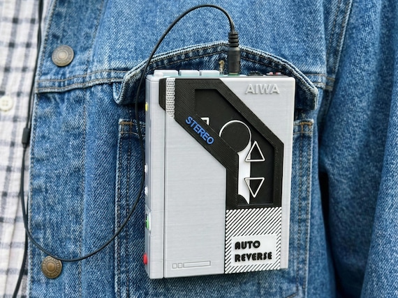 Prop AIWA HS-P02 Mkii Style Walkman Movie Replica Inspired by