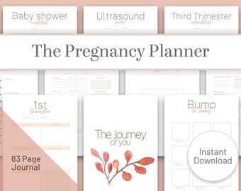 Pregnancy Journal Printable Pregnancy Diary Bump to Baby - Etsy