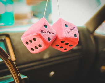Impresión de fotografía de dados de Las Vegas