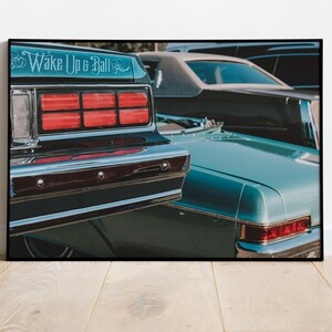 Wake up and Ball Lowrider Photography Print