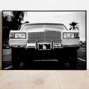 LA or Raiders Cadillac Lowrider Print