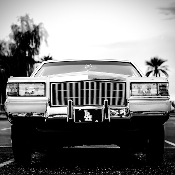 LA Cadillac Lowrider Print