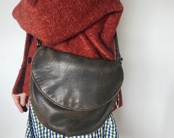 Vintage PICARD Ledertasche| Umhängetasche| Handtasche| Crossbody | preloved