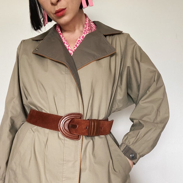 Vintage Trenchcoat| Mantel |90er 80er| Unikat| nachhaltige Mode| preloved|