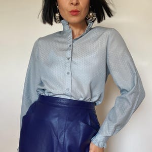 Vintage blouse 90s/80s | Romantic blouse | Summer blouse | Sustainable fashion | Unique | Ruffles