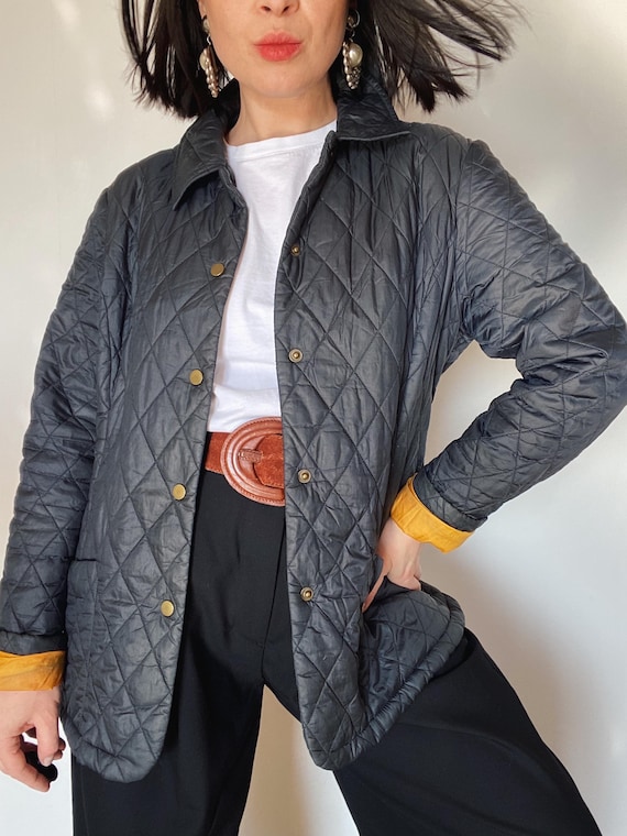 Barbour, Vintage Barbour Jacke| Steppjacke| Unikat| nachhaltige Mode| 00er