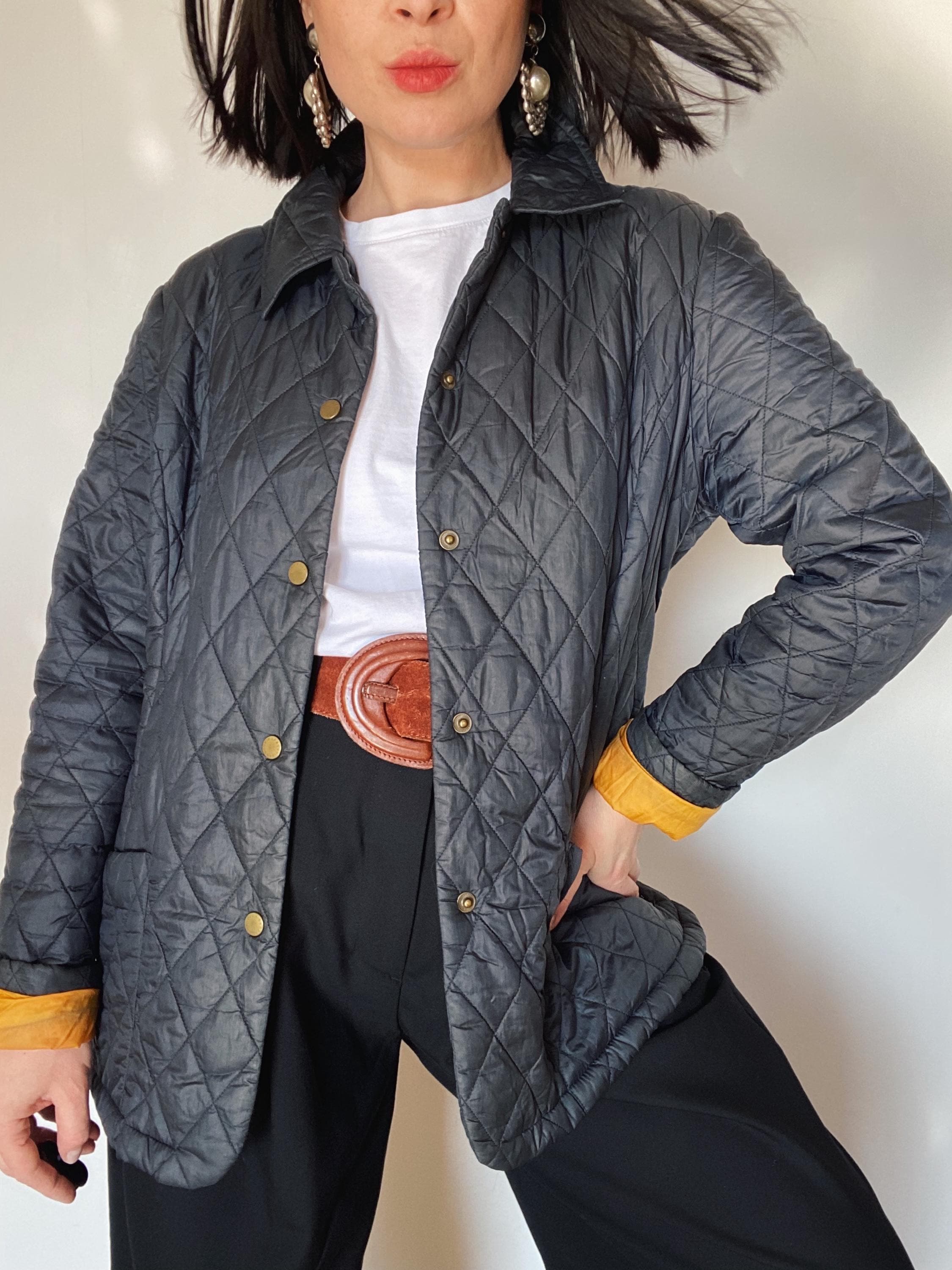 Barbour, Vintage Barbour Jacke| Steppjacke| Unikat| nachhaltige Mode| 00er