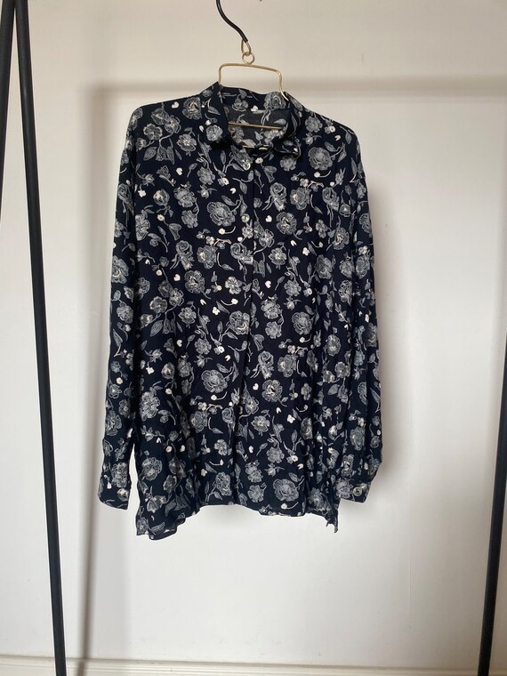 Vintage blouse| Shirt| Unique| Sustainable fashio… - image 8