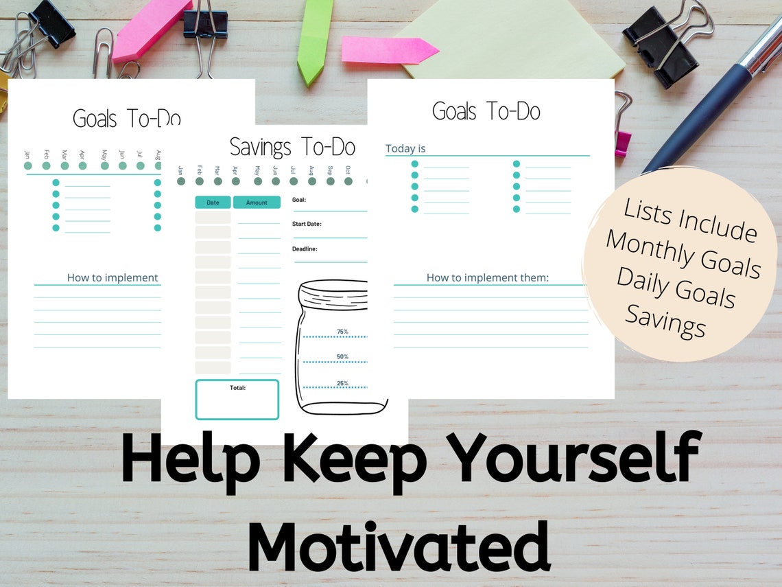 ADHD Todo List ADHD Planner ADHD Template Printable Etsy