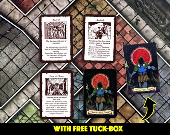 Heroquest Evil Wizard Cards – Morcar von Zargon Expansion (24 Cards)