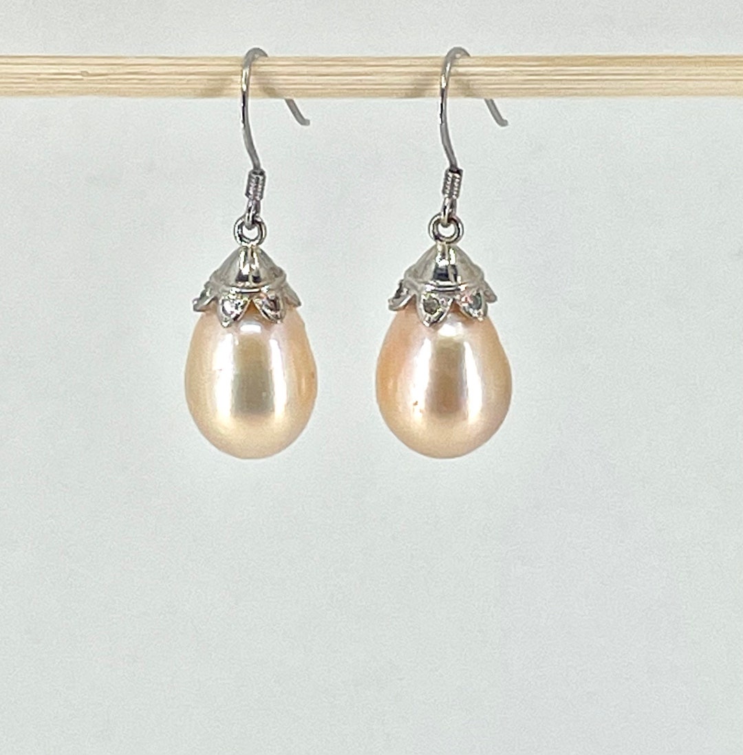 80 Paires De Perles Plates Eau Douce 5-6mm - Qualité AAA, Demi-percées, Pour Création Bijoux