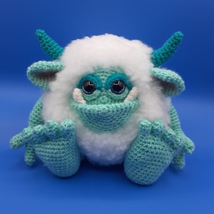 Yoshi the Baby Yeti Crochet Amigurumi Pattern