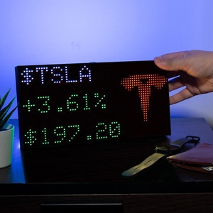 GLANCE LED TICKER | Real-time Sports Stock Crypto Ticker 50+ Apps No Code Vegas Odds Live Sports Weather WiFi Clock News Bar Advertising