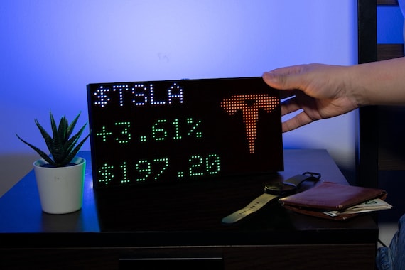 GLANCE LED TICKER | Real-time Sports Stock Crypto Ticker 50+ Apps