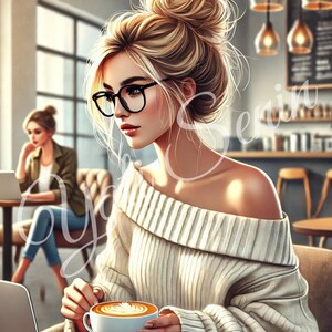 Café Contemplations: A Cosy Moment with Coffee & Creativity