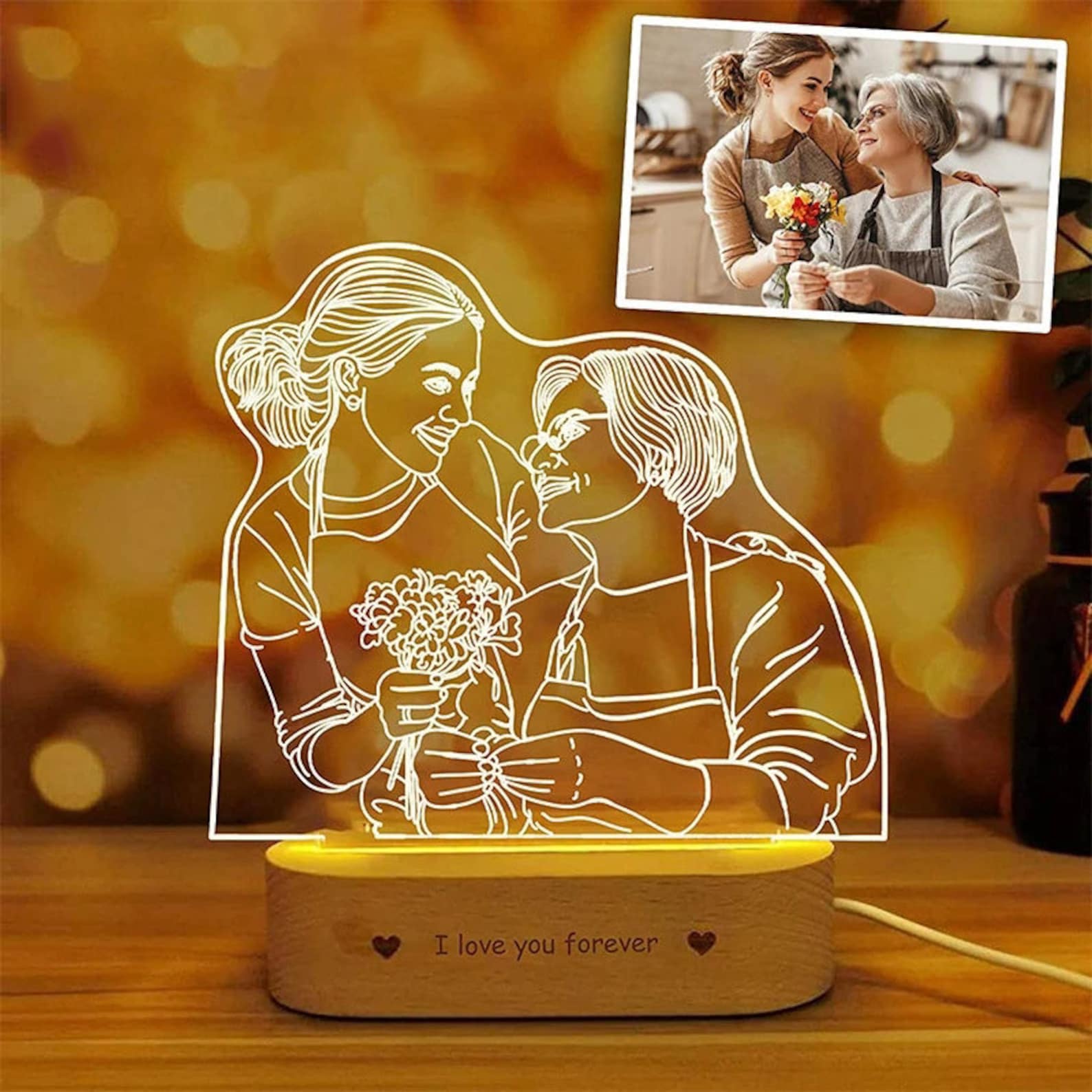 Personalize Your Space with a Custom Lamp: Transform Your Home with a Personalized Lamp with Picture
