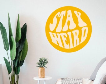 Weird Wall Decal - Etsy