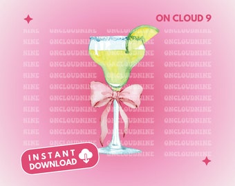 Margarita Coquette Bow PNG, Couquette Trendy PNG, Bow Margarita, Bow Margarita Shirt, PNG Design, Margarita Png, Trendy Png, Bow Trendy