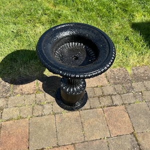 Antique Victorian Garden Bird Bath or Planter - Etsy