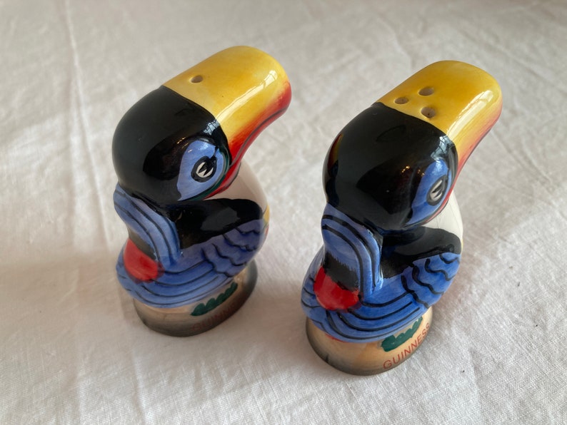 Cruet Set of Legendary John Gilroy 'guinness Toucan' Etsy