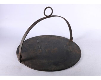 Antique Victorian cast iron, gypsy griddle