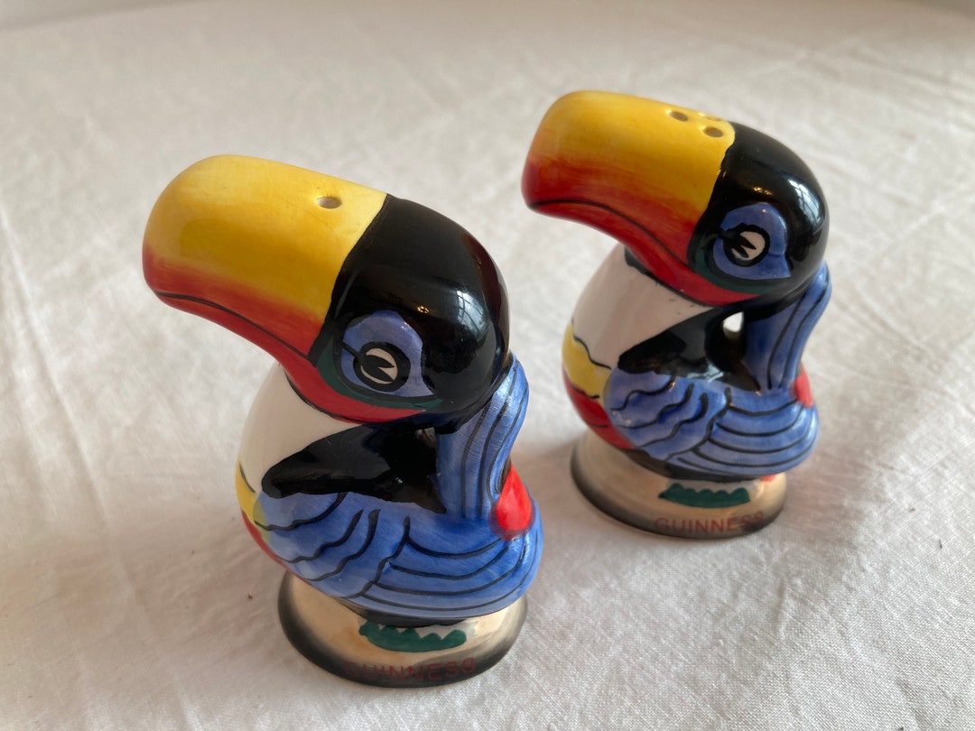 Cruet Set of Legendary John Gilroy 'guinness Toucan' Etsy
